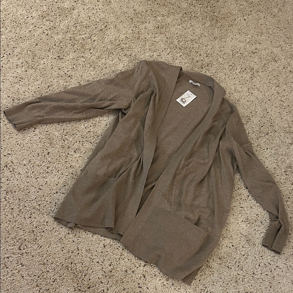 Croft & Barrow Brown Cardigan Sweater